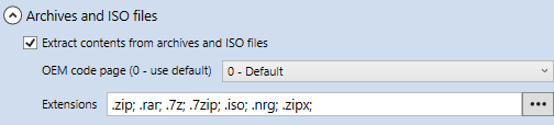 1. Archives and ISO files