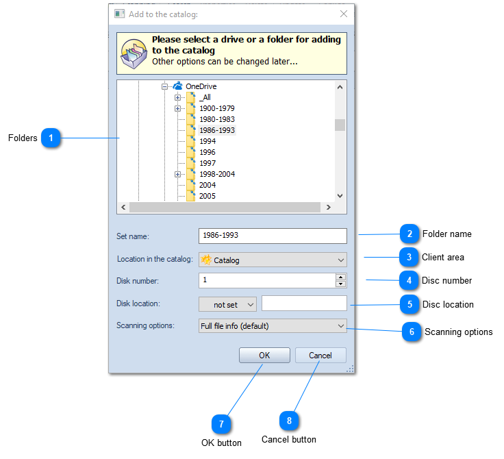 Adding a Folder Dialog