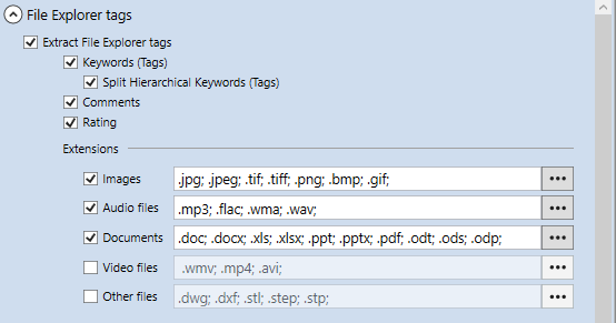 1. File Explorer Tags