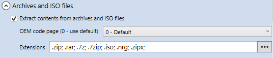 2. Archives and ISO files