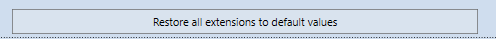 5. Restore default extensions